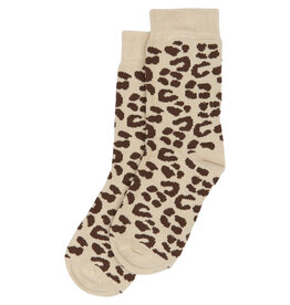 minipop Bamboo Wild Socks Brown Leo
