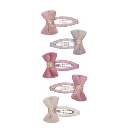 Mimi & Lula Scallop Mini Clic Clac Metallic Multi