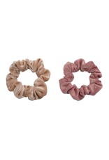 Mimi & Lula Velvet Scrunchie Pack Pink Multi