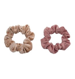 Mimi & Lula Velvet Scrunchie Pack Pink Multi