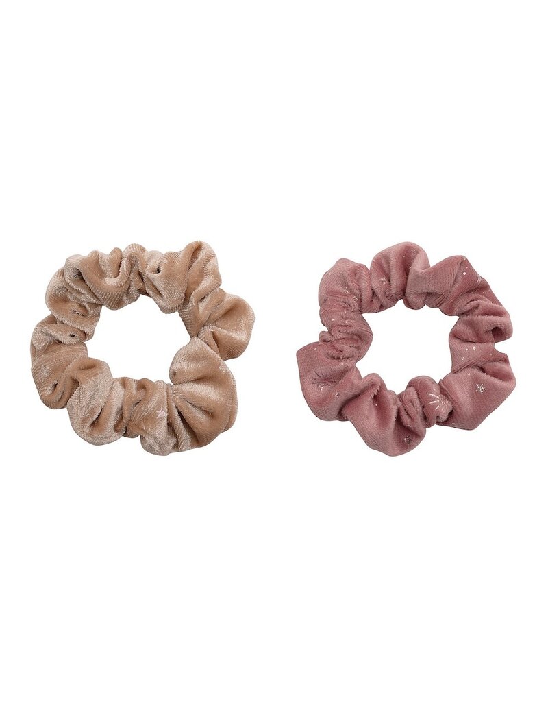 Mimi & Lula Velvet Scrunchie Pack Pink Multi