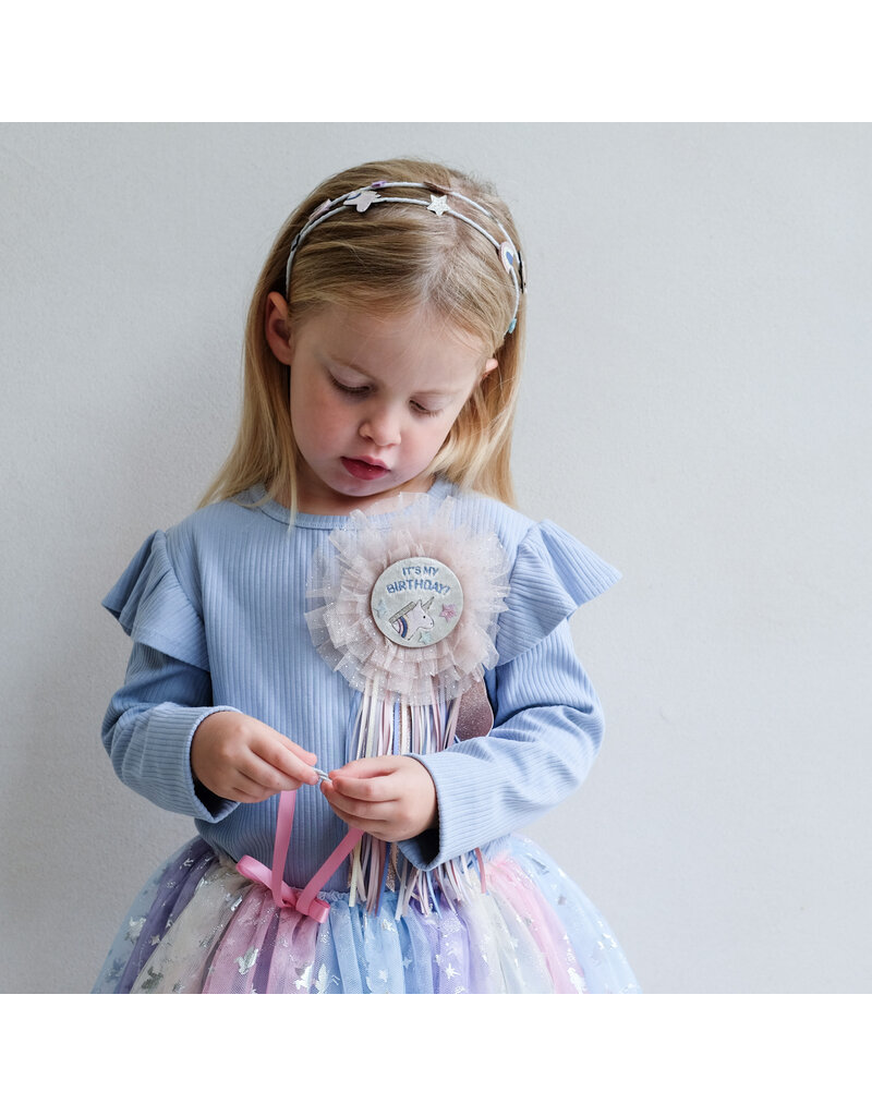 Mimi & Lula Unicorn Birthday Badge