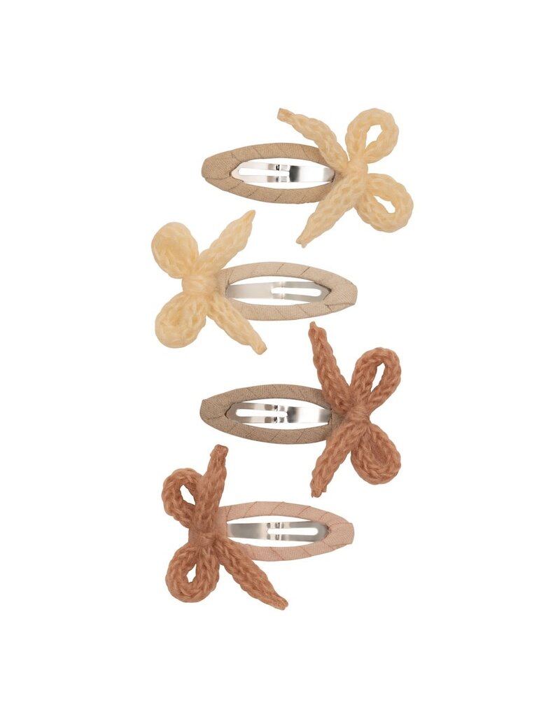 Mimi & Lula Granny Knitted Bow Clic Clacs