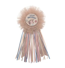 Mimi & Lula Unicorn Birthday Badge