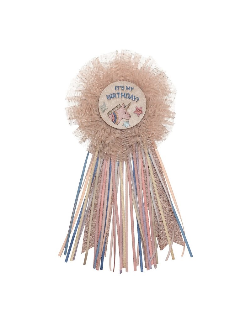 Mimi & Lula Unicorn Birthday Badge
