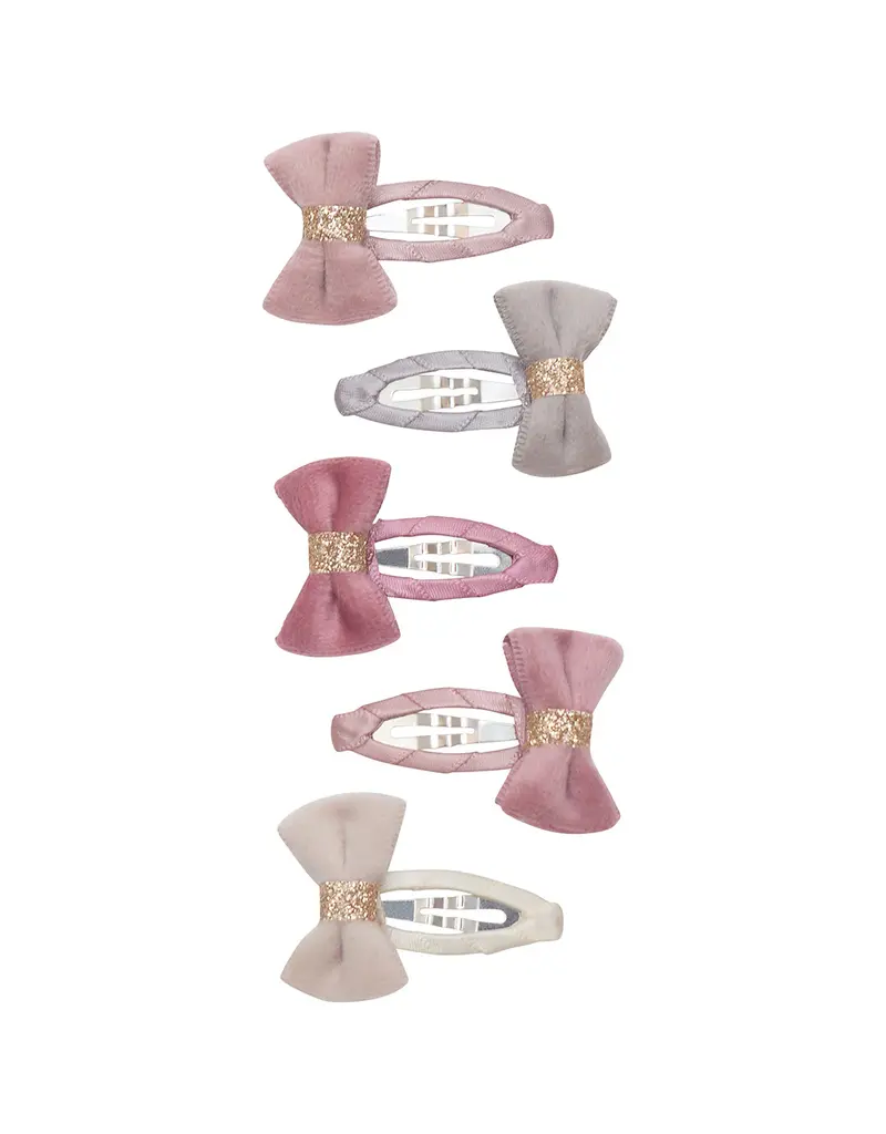 Mimi & Lula Scallop Mini Clic Clac Metallic Multi