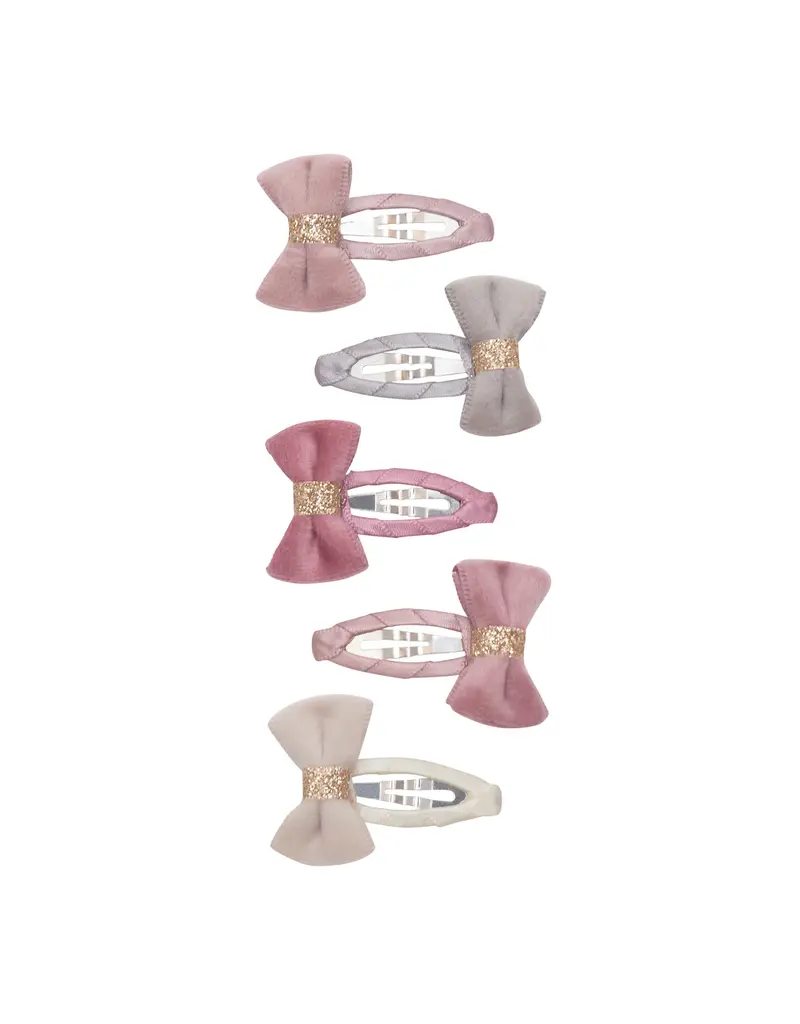 Mimi & Lula Scallop Mini Clic Clac Metallic Multi