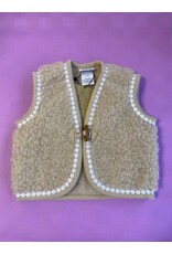 We Are Wovens Bodywarmer Flower Latte