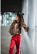 Salty Stitch Salty Track Pants Red