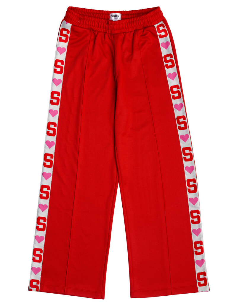 Salty Stitch Salty Track Pants Red