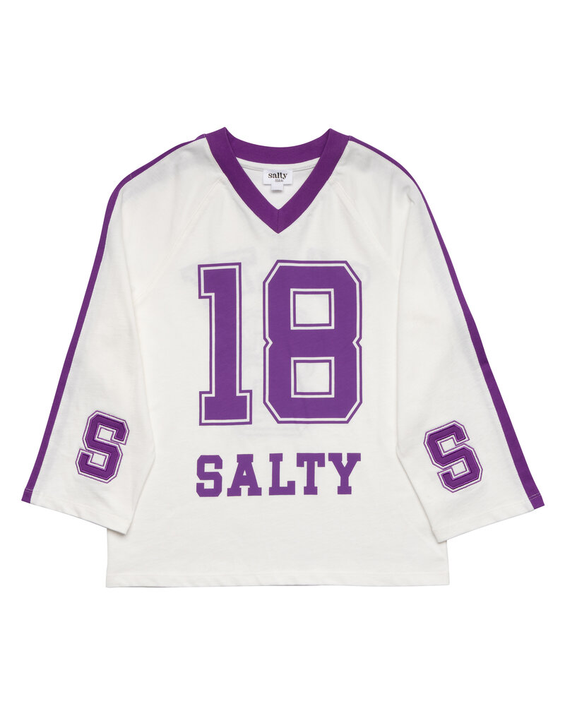 Salty Stitch Salty Sport Tee Purple