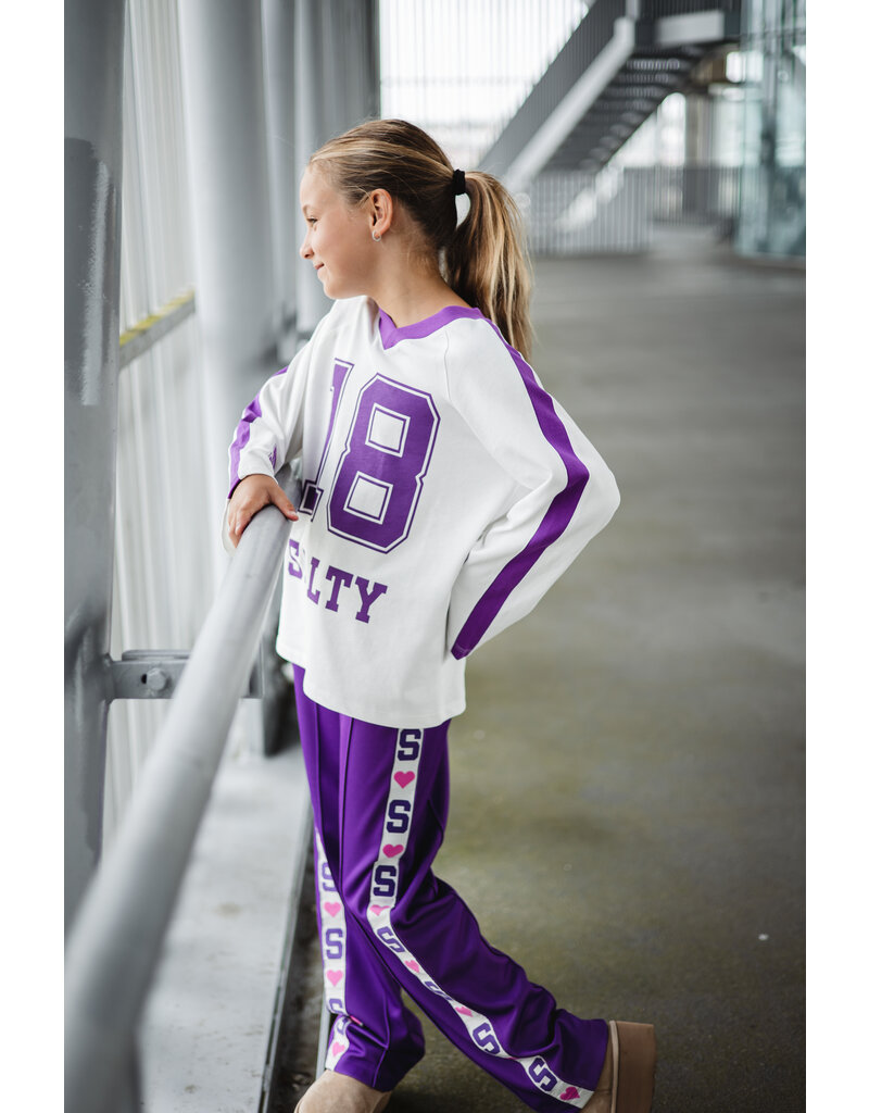 Salty Stitch Salty Sport Tee Purple