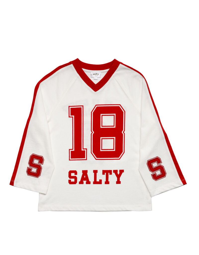 Salty Stitch Salty Sport Tee Red