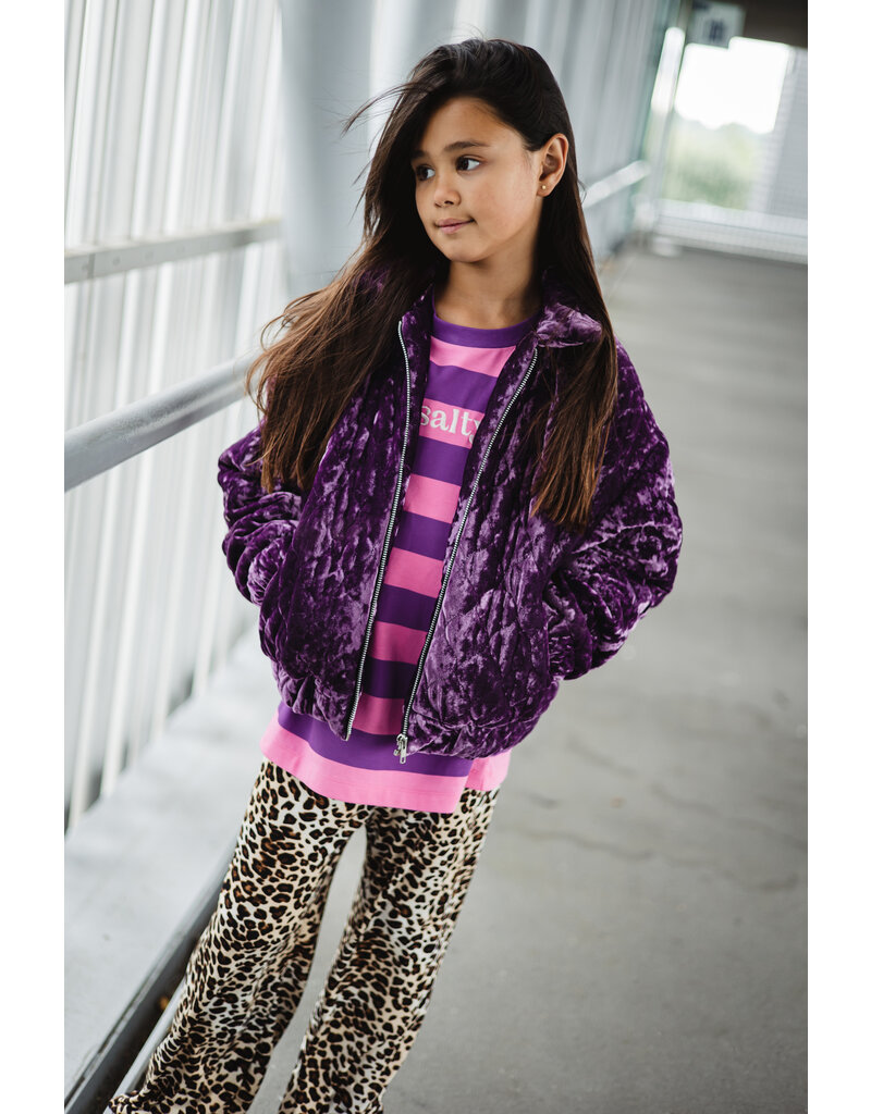Salty Stitch Salty Skater Tee Purple / Pink