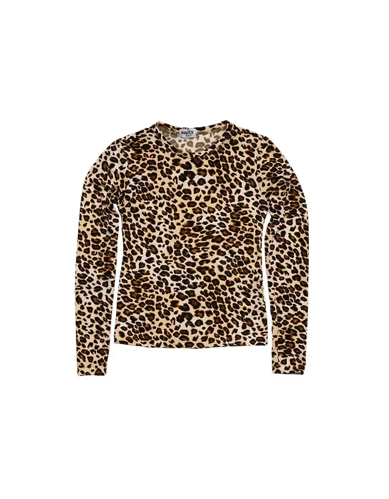 Salty Stitch Panther Long Sleeve - Brown