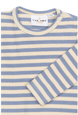 The New Fro Rib Tee Tempest Striped
