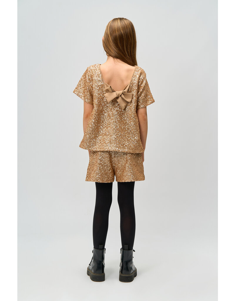 The New Rupa Sequin top Gold