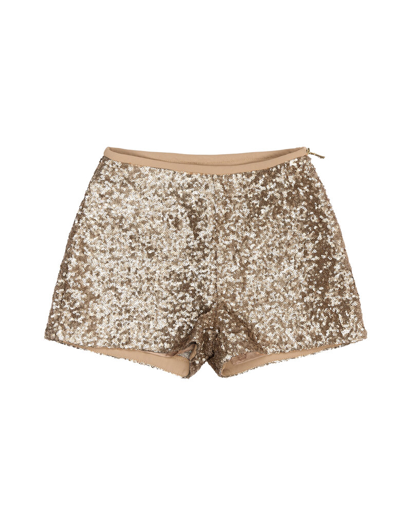 The New Sequin Shorts Gold