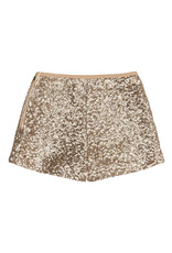 The New Sequin Shorts Gold