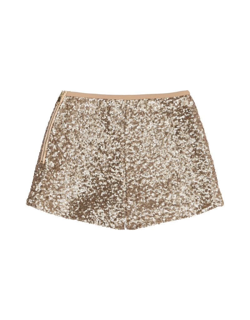 The New Sequin Shorts Gold