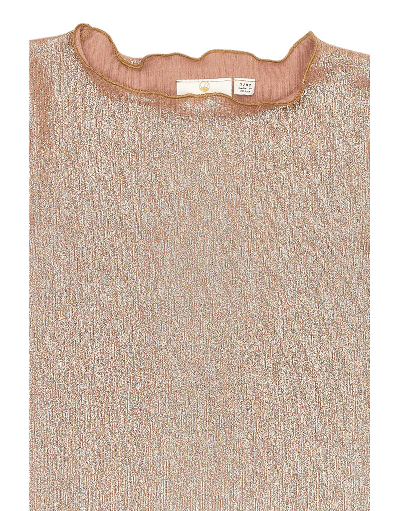 The New Rosalind Glitter Tee Gold