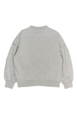 The New Renata Glitter Sweatshirt Light Grey Melange