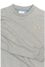The New Renata Glitter Sweatshirt Light Grey Melange