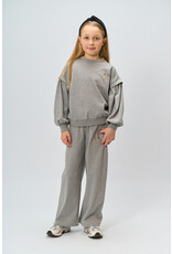 The New Renata Glitter Sweatshirt Light Grey Melange