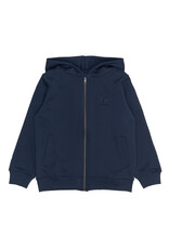 The New Reza Zip Hoodie Navy Blazer
