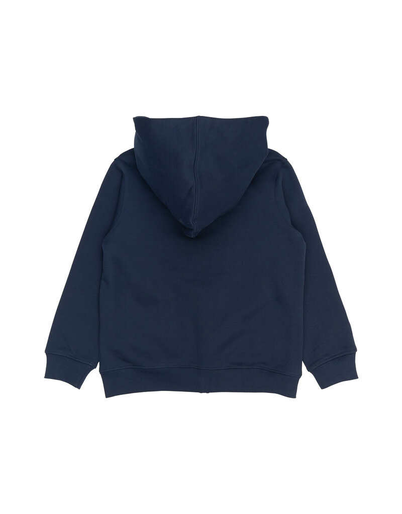 The New Reza Zip Hoodie Navy Blazer