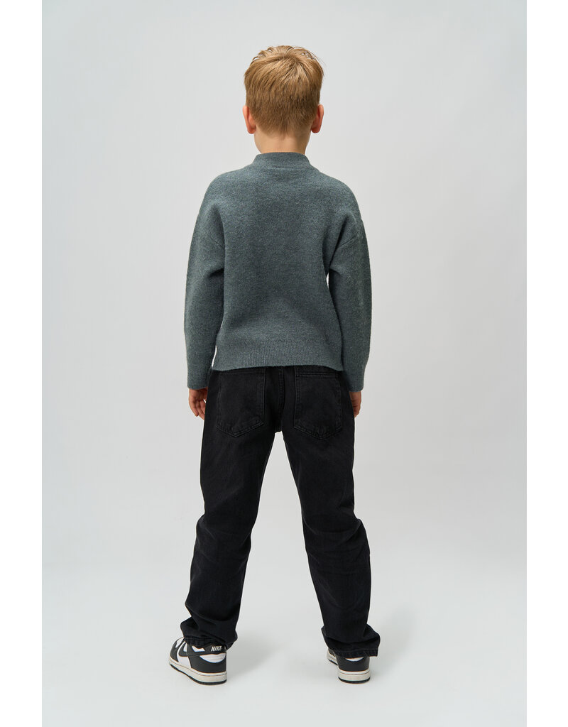 The New Rolland Knit Cardigan Blue Melange