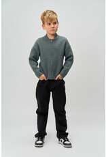 The New Rolland Knit Cardigan Blue Melange