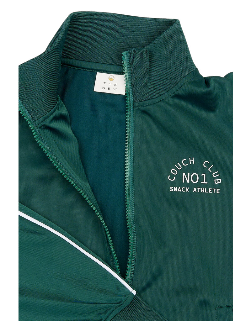 The New Ralph Zip Cardigan Dee Teal
