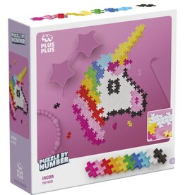 Plus Plus Puzzle by Number eenhoorn Plus-Plus: 250 stuks