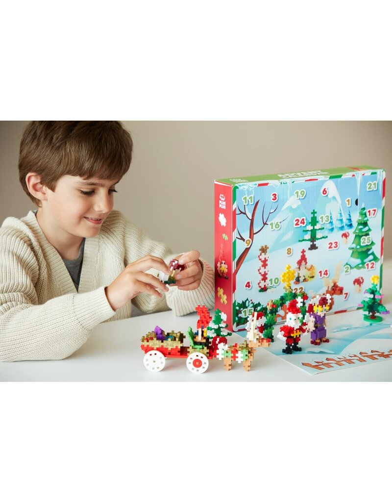 Plus Plus Adentskalender - Santas world