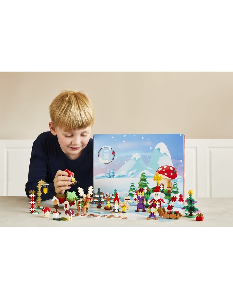 Plus Plus Adentskalender - Santas world