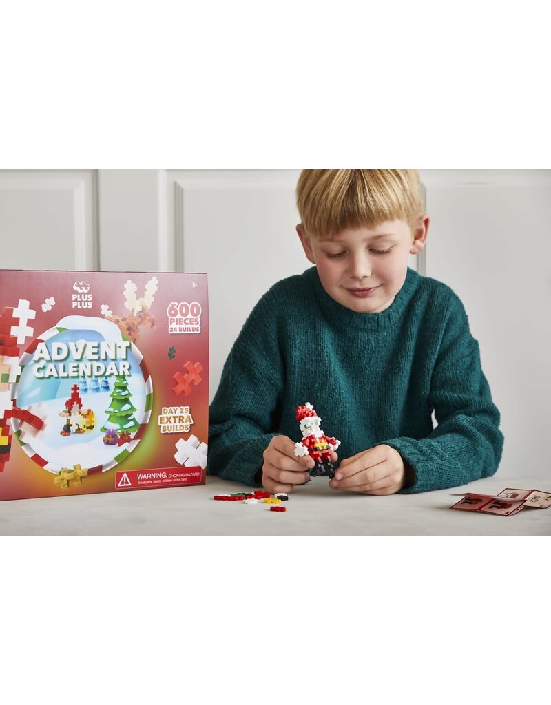 Plus Plus Adentskalender - Santas world