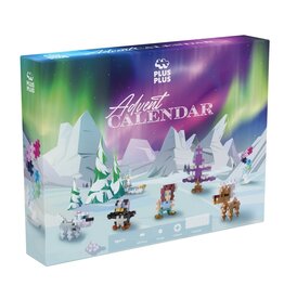 Plus Plus Advent Calendar - Santa's Northern Lights Adventure