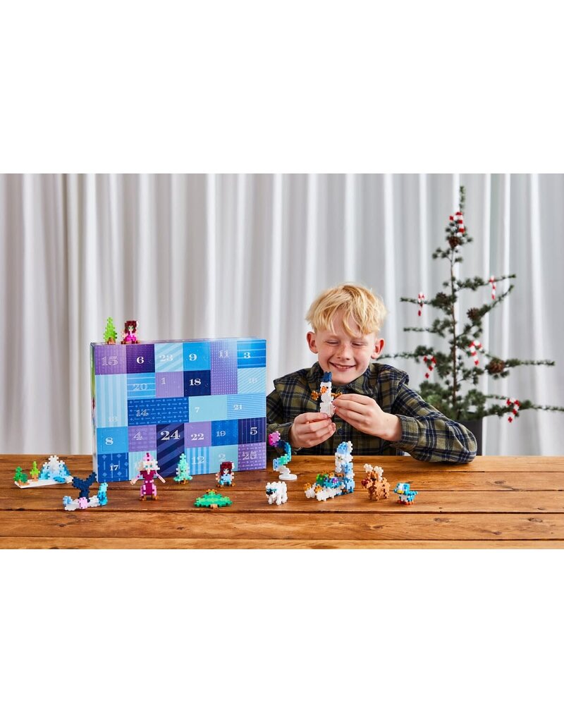 Plus Plus Advent Calendar - Santa's Northern Lights Adventure
