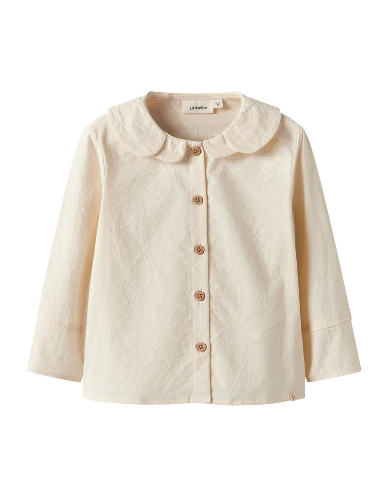 Lil' Atelier Rosito Loose Shirt Kids Turtledove
