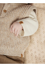 Lil' Atelier Rokko Knit Vest Baby Oxford Tan Melange