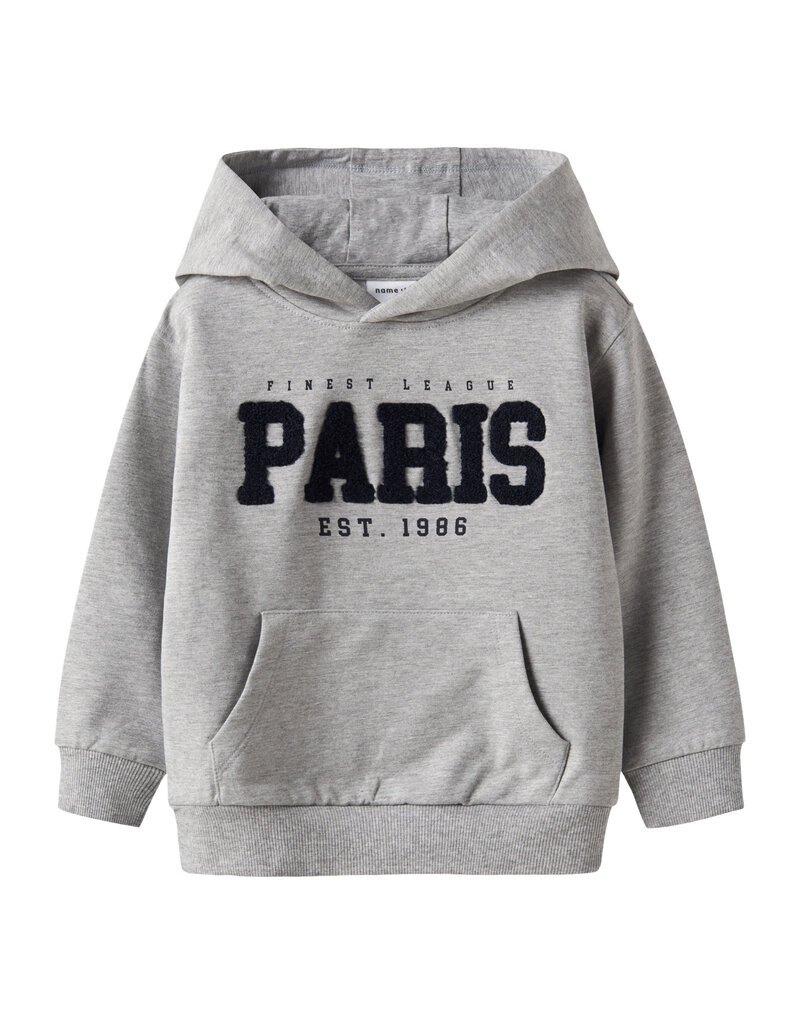 name it Rivan Reg Sweater Grey Melange