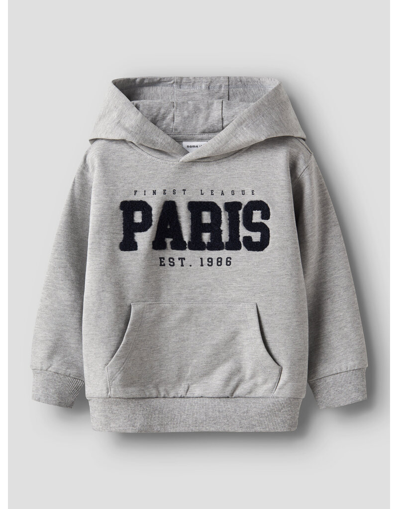 name it Rivan Reg Sweater Grey Melange