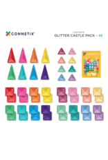 Connetix Glitter Castle Pack 48 pc