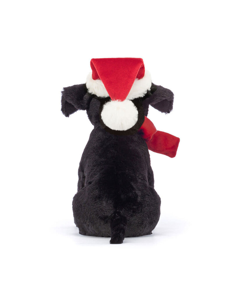Jellycat Winter Warmer Pippa Black Labrador