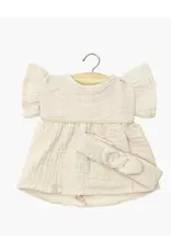 Minikane Daisy-jurk in haarband met ronde knoop