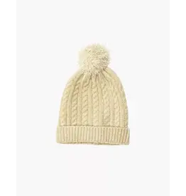 Minikane Barry-muts gebreid creme