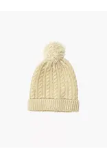 Minikane Barry-muts gebreid creme