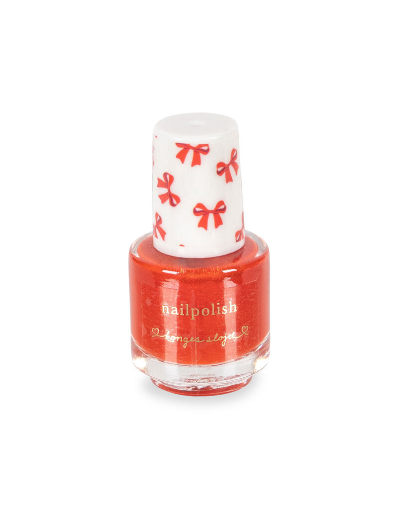 Konges Sløjd Twinkle Peel Off Nail Art Red