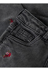 name it Bella Mom emb Jeans Medium Grey Flower